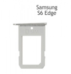 BANDEJA TARJETA SIM SAMSUNG S6 EDGE / G9250 / G925F GRIS